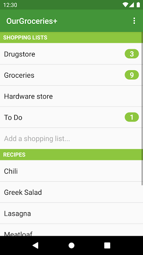 Our Groceries Shopping List Mod Apk 4.2.1 (Premium) Gallery 0