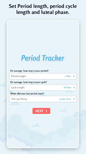 Period Tracker: Ovulation Calendar & Fertile Days Mod Apk 1.12 (Unlocked)(Premium) Gallery 1