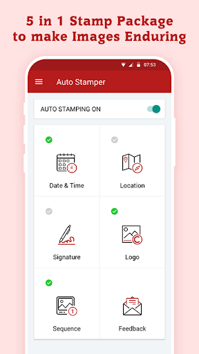 Auto Stamper: Sellos de tiempo para cámara y fotos Mod Apk 3.17.1 Gallery 1