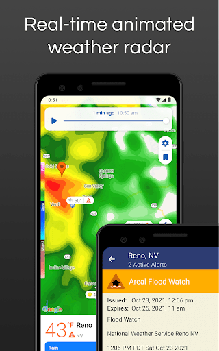 Clime NOAA Weather Radar Live MOD APK Gallery 2