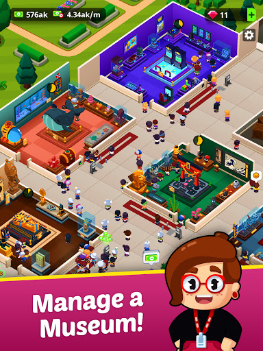 Idle Museum History & Science v1.7.2 MOD APK Unlimited Money Gallery 10