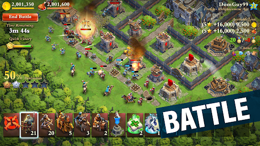 DomiNations MOD APK v11.1240.1240 (Unlimited Gold, Unlocked, VIP) Gallery 4