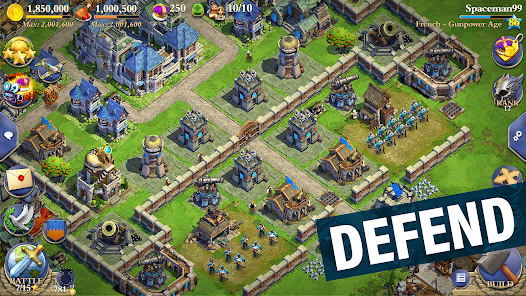 DomiNations MOD APK v11.1240.1240 (Unlimited Gold, Unlocked, VIP) Gallery 1