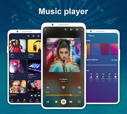 Music Player Mod Apk 4.3.5 (Unlocked)(Premium) Gallery 0