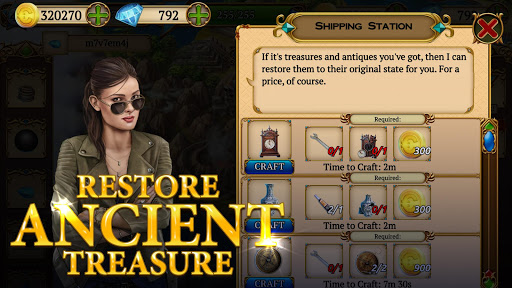 Treasure Match 3: Juego gratuito de combinar gemas Mod Apk 1.72 Gallery 8