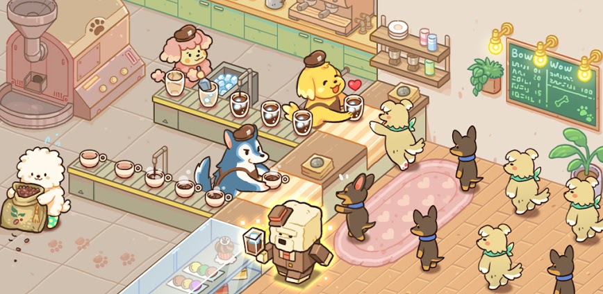 Dog Cafe Tycoon Mod APK 1.0.26 (Unlimited money)(Mod Menu)