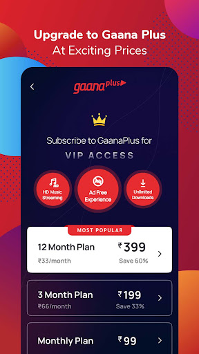 Gaana Music Hindi Song Free Tamil Telugu MP3 App 8.29.0 APK MOD Premium Gallery 7