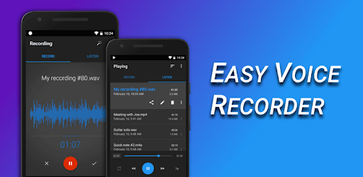 Easy Voice Recorder Pro 2.7.7 (MOD, Paid) Gallery 0