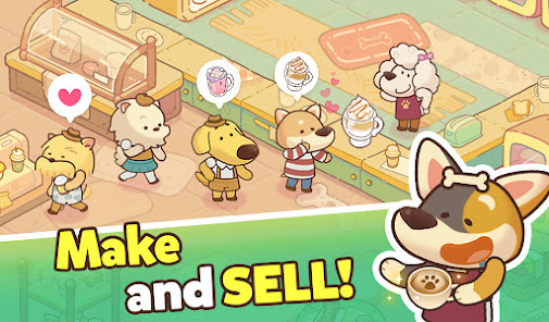 Dog Cafe Tycoon Mod APK 1.0.26 (Unlimited money)(Mod Menu) Gallery 0