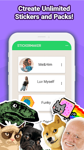 Sticker Maker: Make Stickers for Whatsapp Mod Apk 1.0.31 (Unlocked)(Pro) Gallery 6